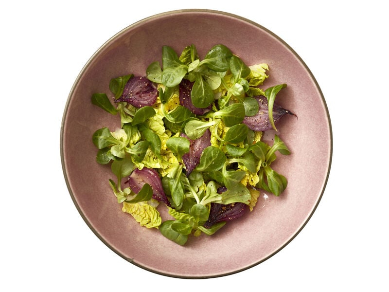 Salatskål 24cm Grå/Light pink BITZ
