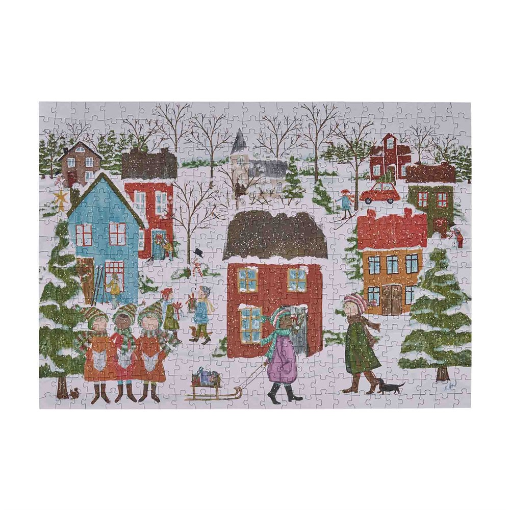 Nääsgränsgården - Puzzle Winter 500pcs, 36x50,8cm