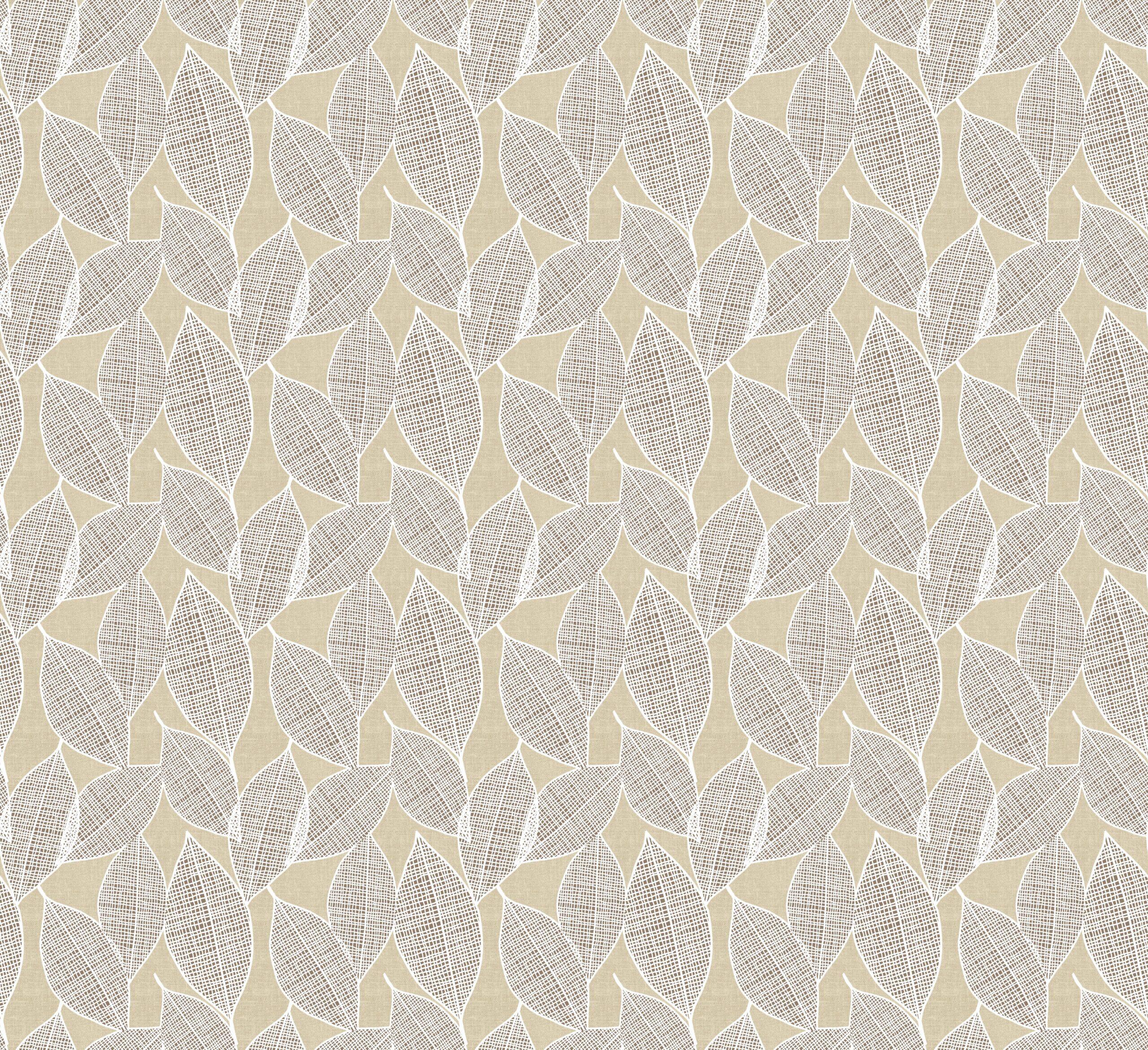 Engholm Textiles - Akryldug med antislip - Elza Geometri sand - i metermål