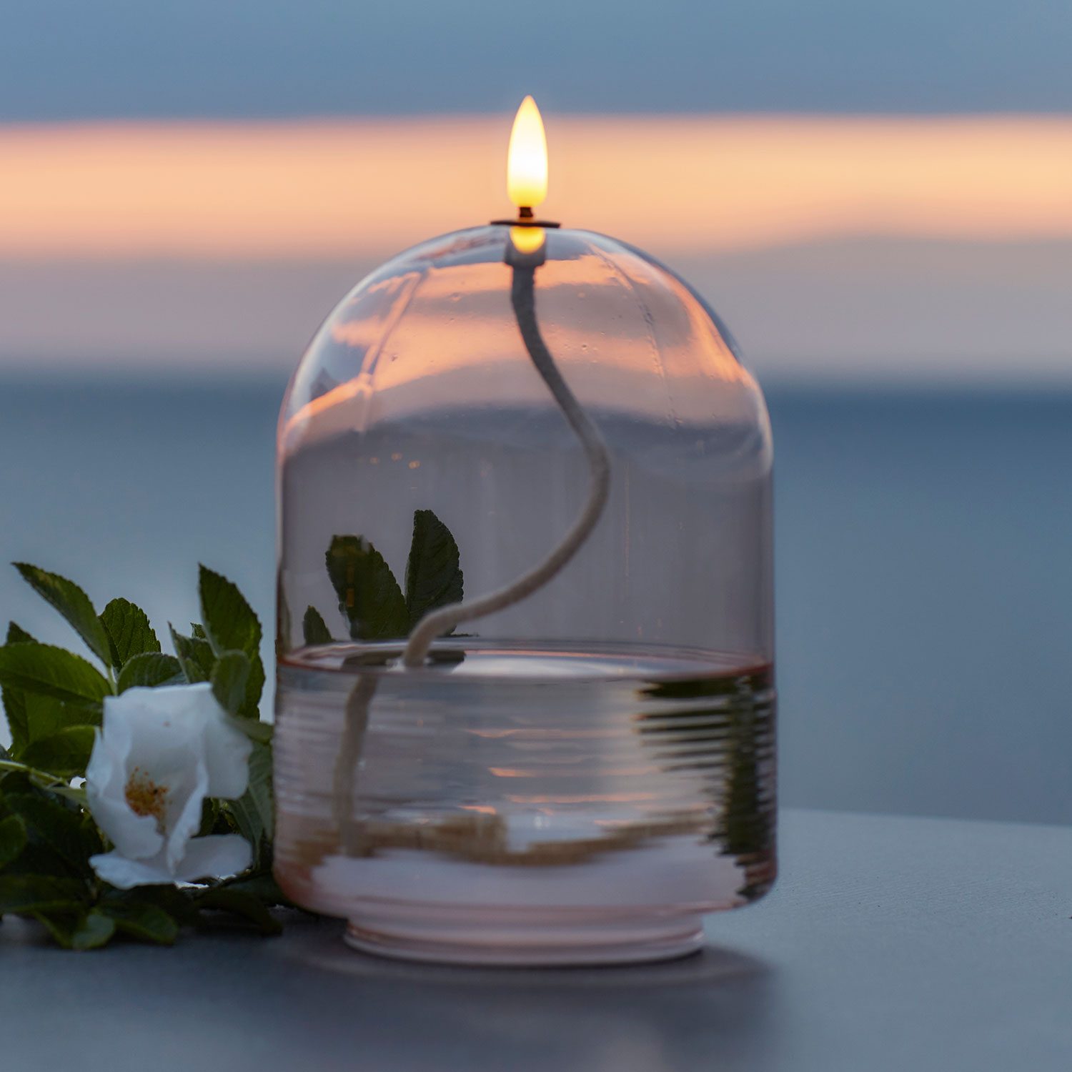 Sirius - Dea Ø11xH15cm, Light pink, Batteri