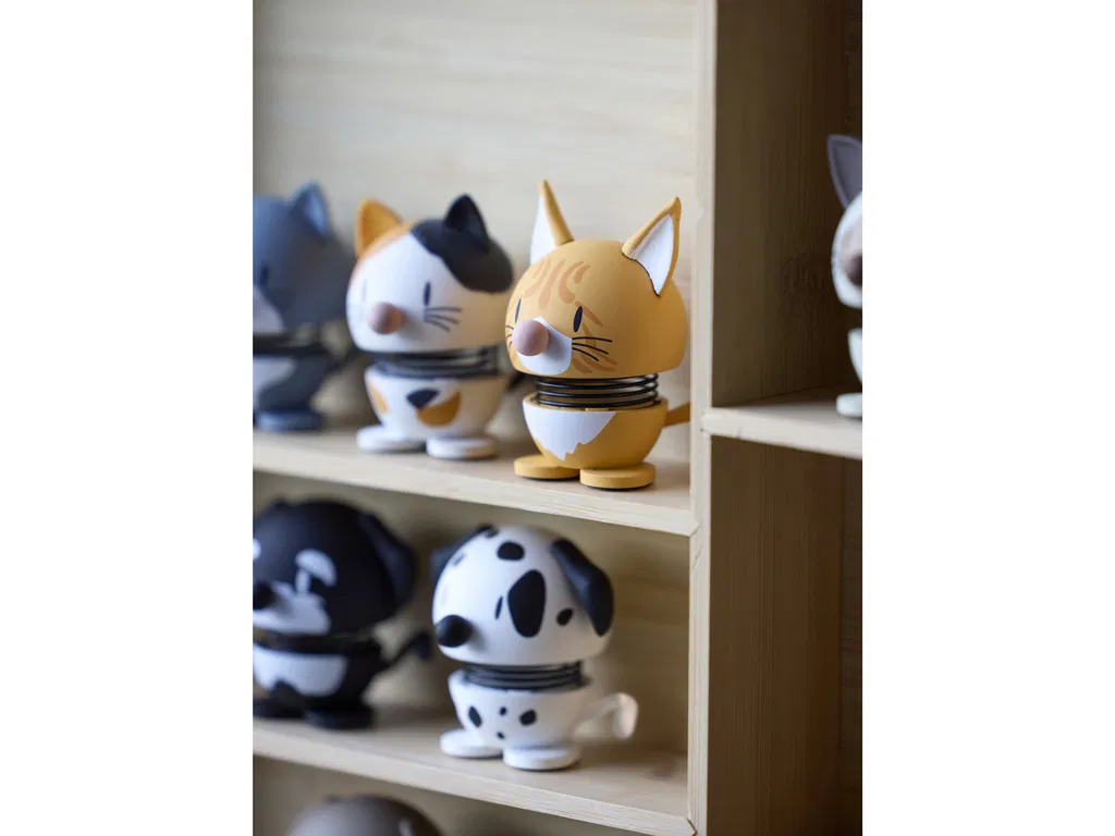 Hoptimist Dalmatiner 4,4x4,8x4,9 cm, Mini, Hvid