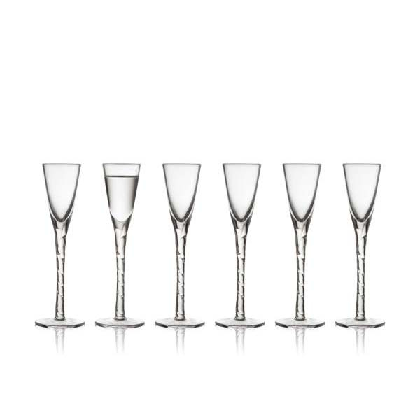 Lyngby Glas Paris Snapseglas 2,5 cl 6 stk. Klar Lyngby Glas Paris Snapseglas 2,5 cl 6 stk. Klar