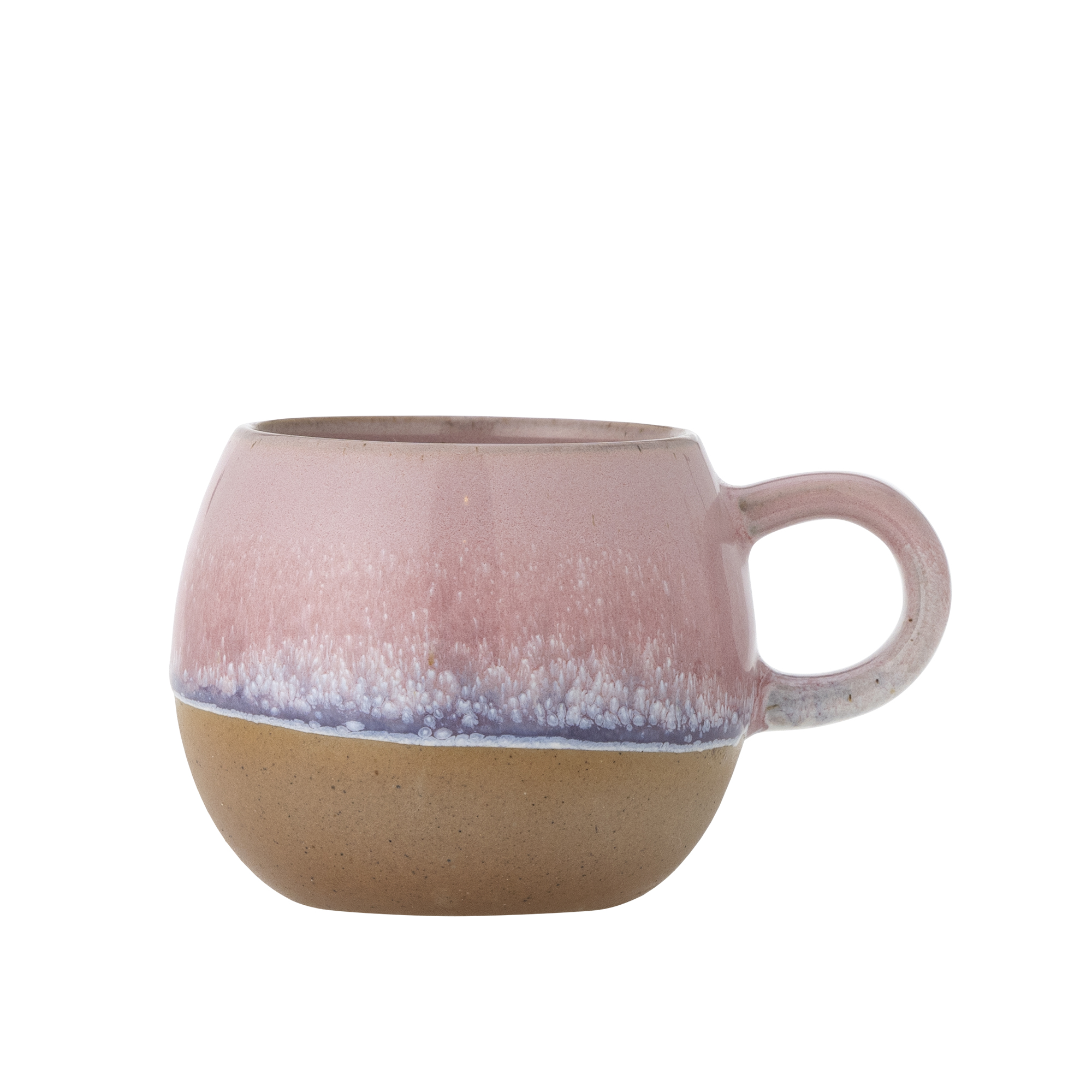 Bloomingville - Paula Espressokop, Rosa, Stentøj, D7xH6 cm billede