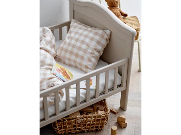 Södahl Juniorseng 100x140 Gingham Beige*