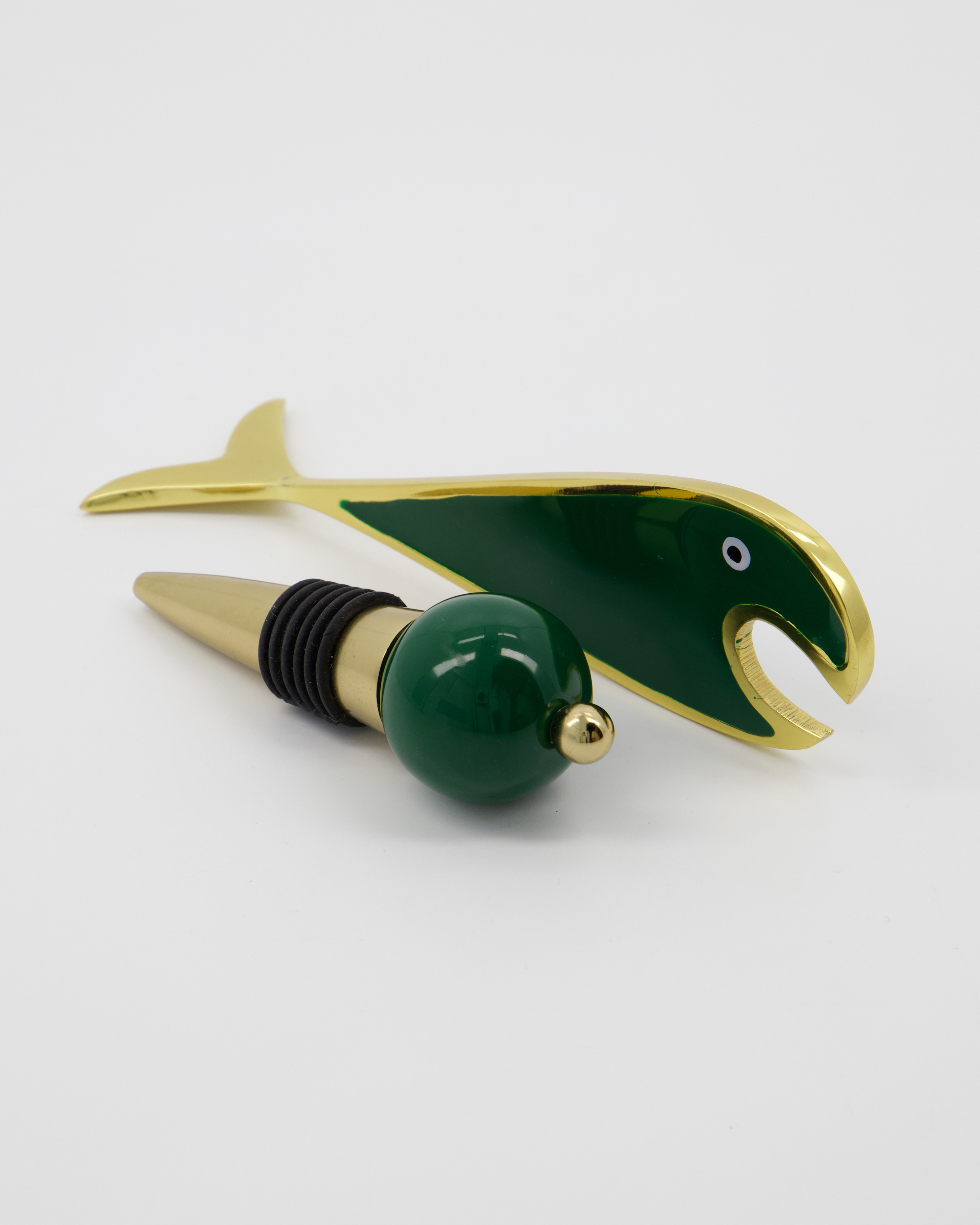 Cocktail Set, Open, Gylden, Grøn