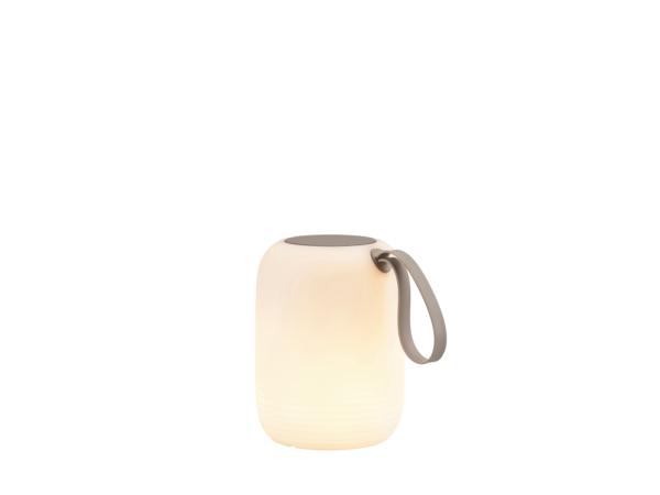 Villa Collection -  Hav LED Lampe m. højttaler Dia 12,5 x 15,5 cm Hvid/Sand