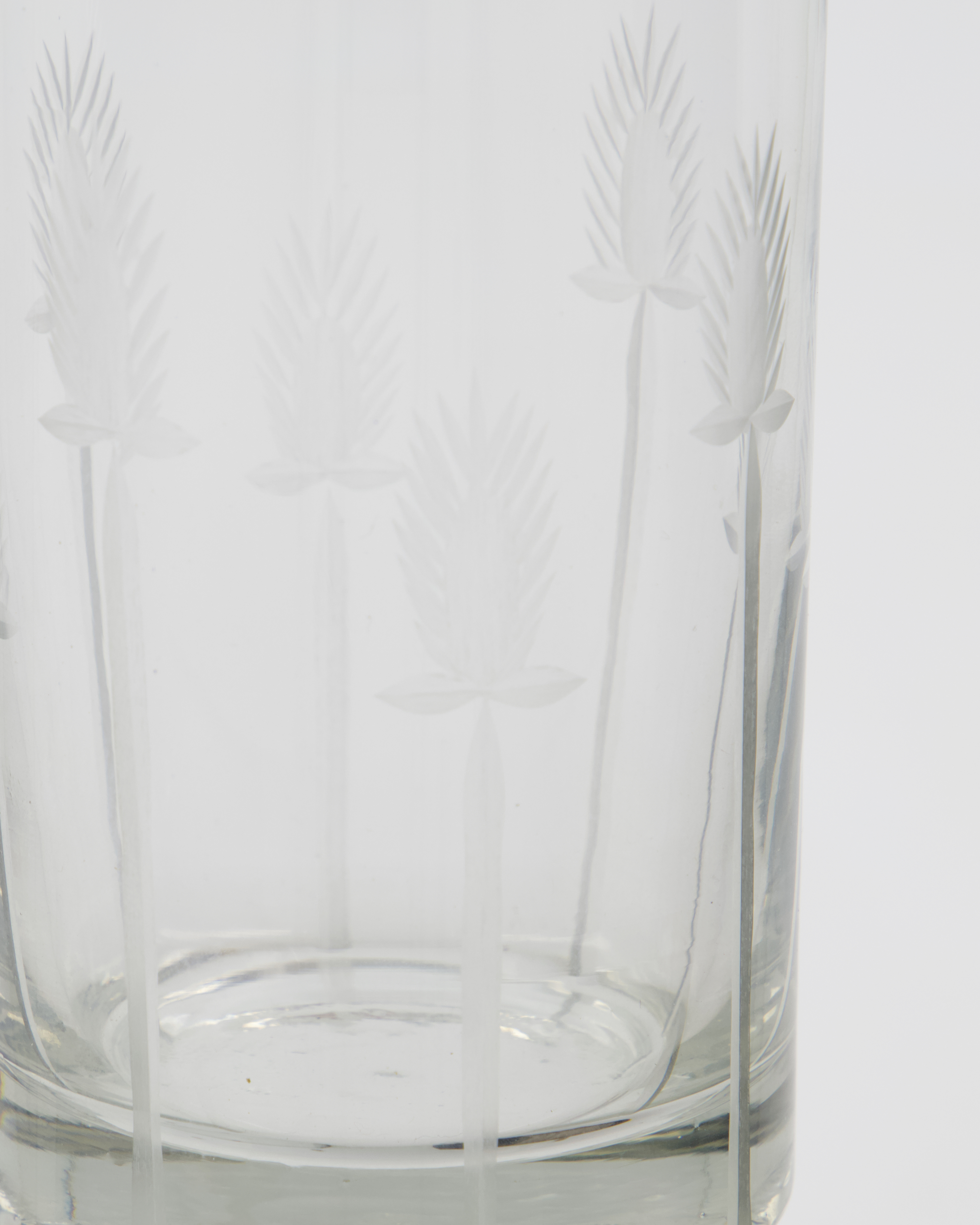 Longdrink-glas, Vintage, Klar