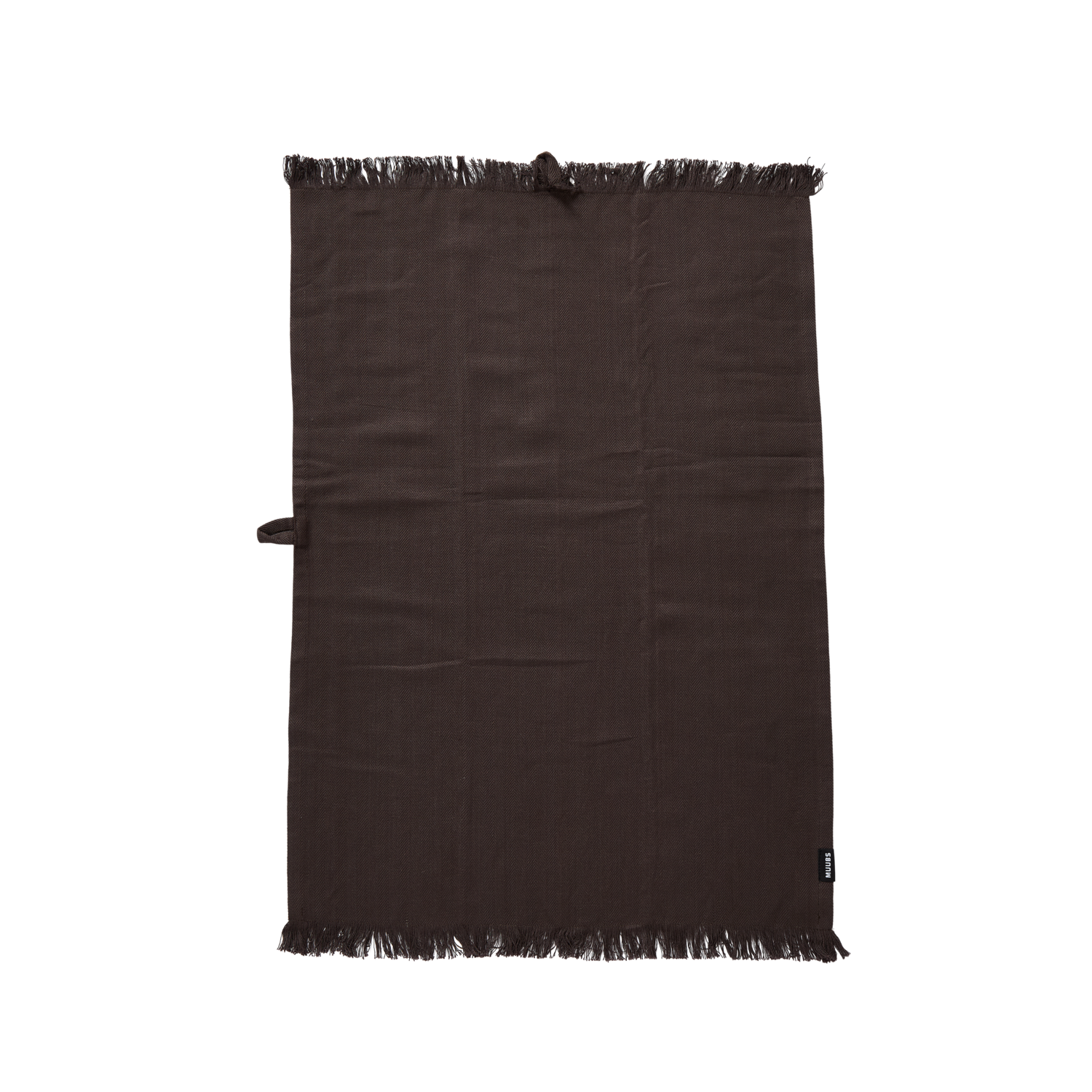 Muubs - Umami Viskestykke - Sort/Brun, L100xD50xH1 cm