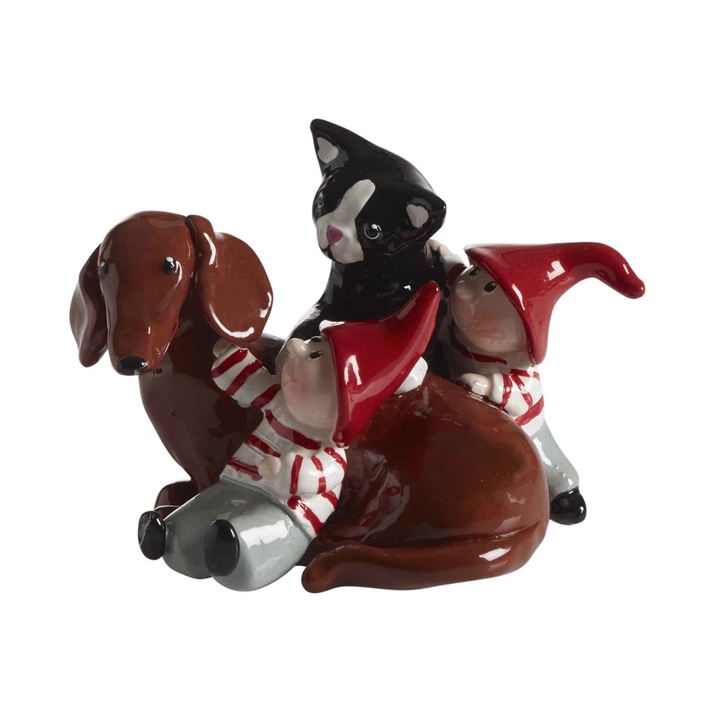 Nääsgränsgården - Tusse with Dusty and Dolly, H.6,5cm