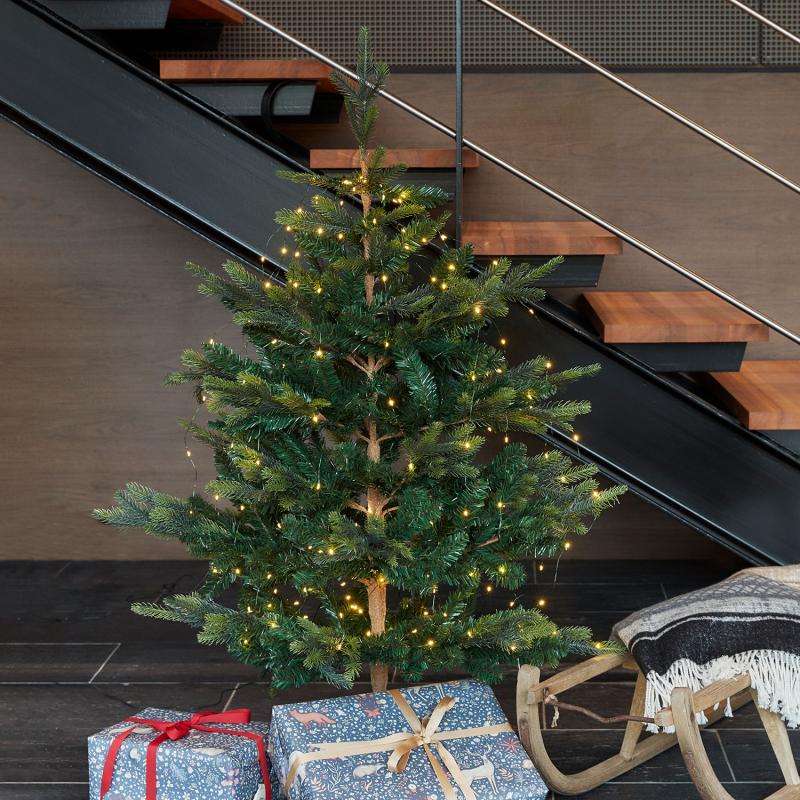 Sirius - Axel Juletræ 195 LED, 150 cm, Grøn