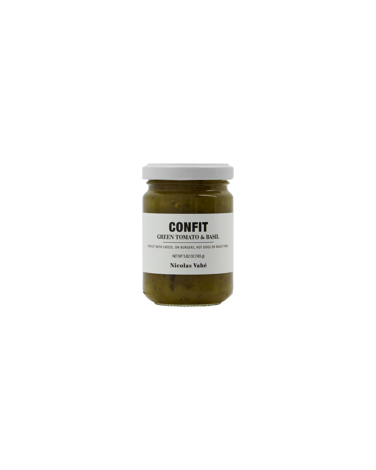 Nicolas Vahé - Confit, Green tomato & basil, 165 g