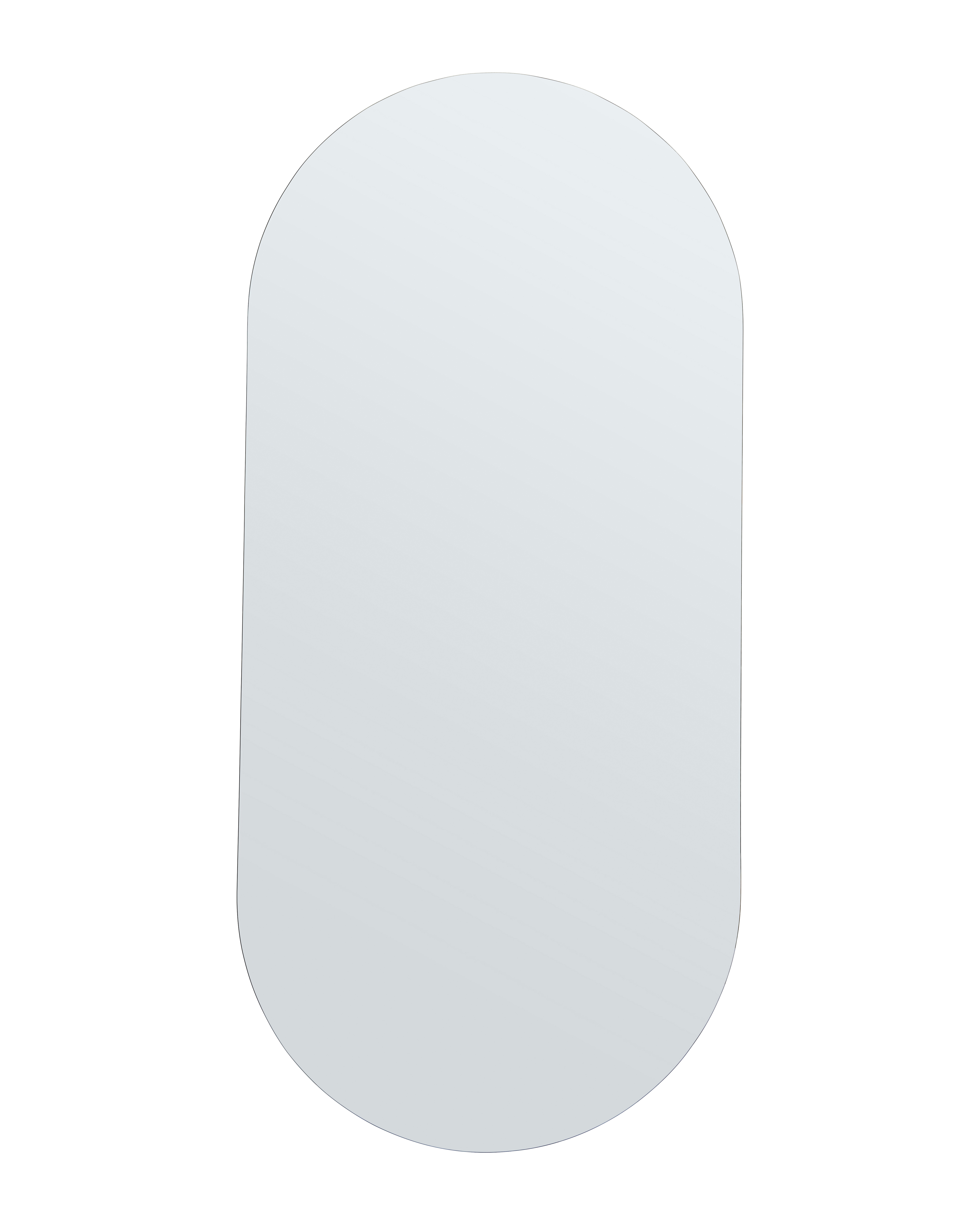 House Doctor - Vægspejl, Walls, Klar