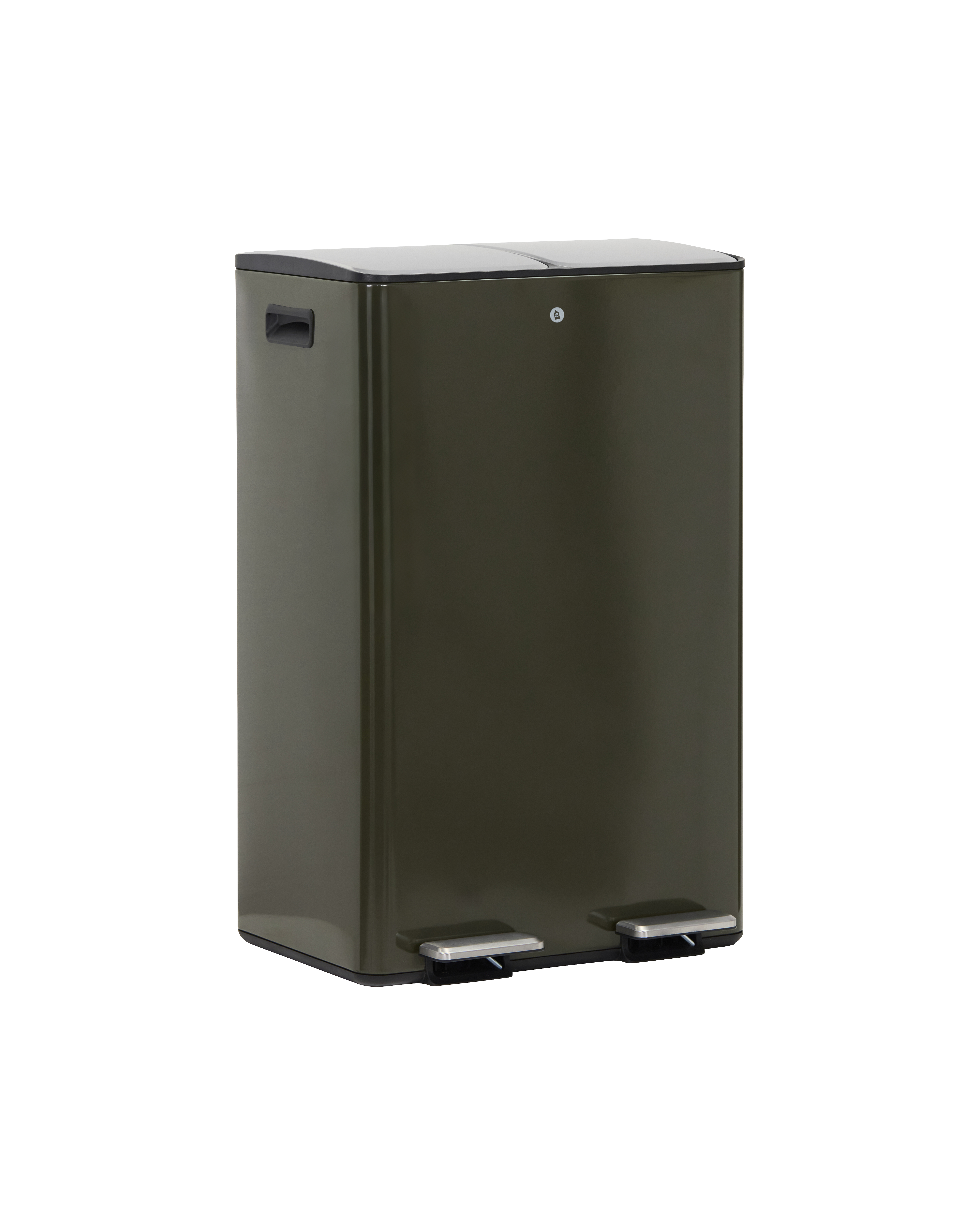 House Doctor - Skraldespand, Sort, Dyb grøn