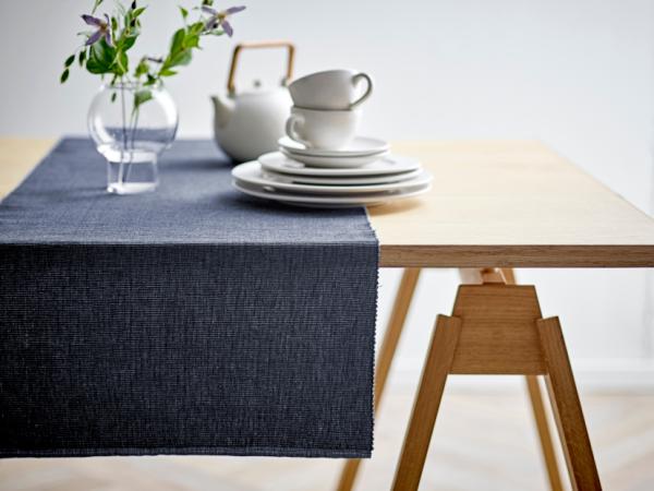 Södahl Melange Bordløber 48 x 150 cm Blue*