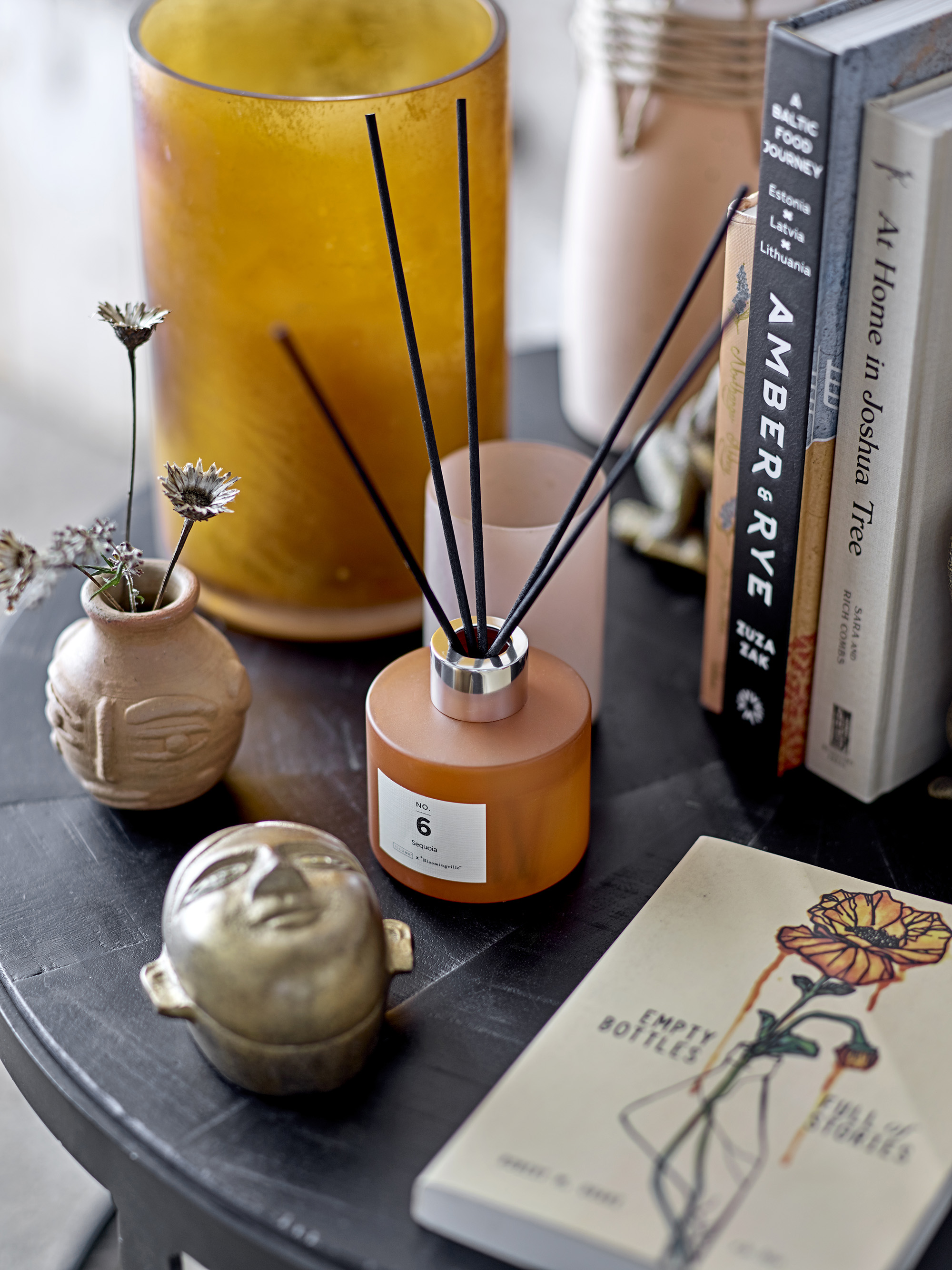 Dede Deko Vase, Brun, Terrakotta