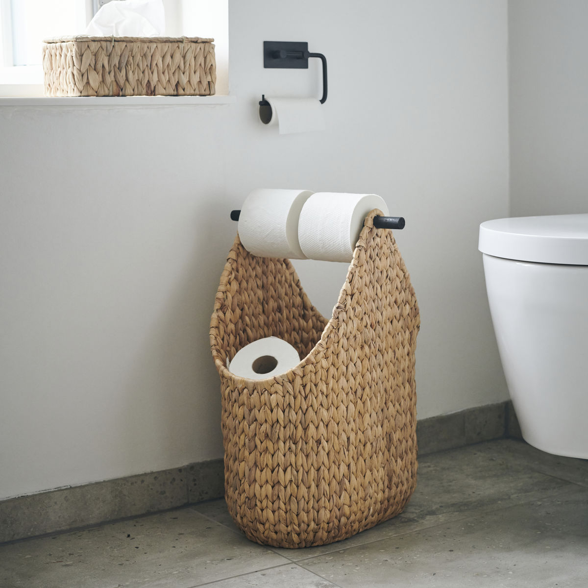 Paper toiletpapirsholder, Natural