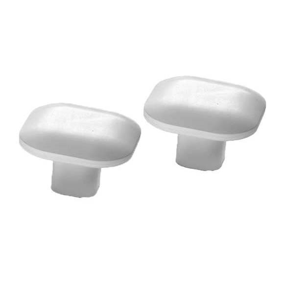 FREJA knag 2 stk, beton, x-small, hvid* FREJA knag 2 stk, beton, x-small, hvid*