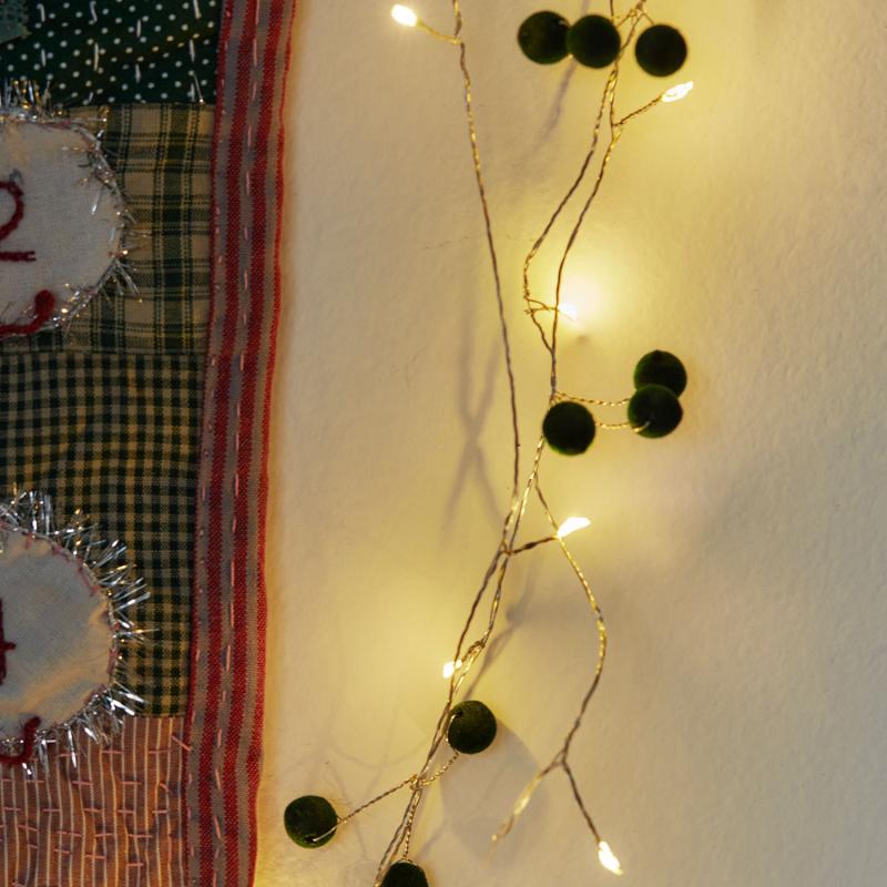 Sirius - Dolly Lyskæde, Grøn, 2 m