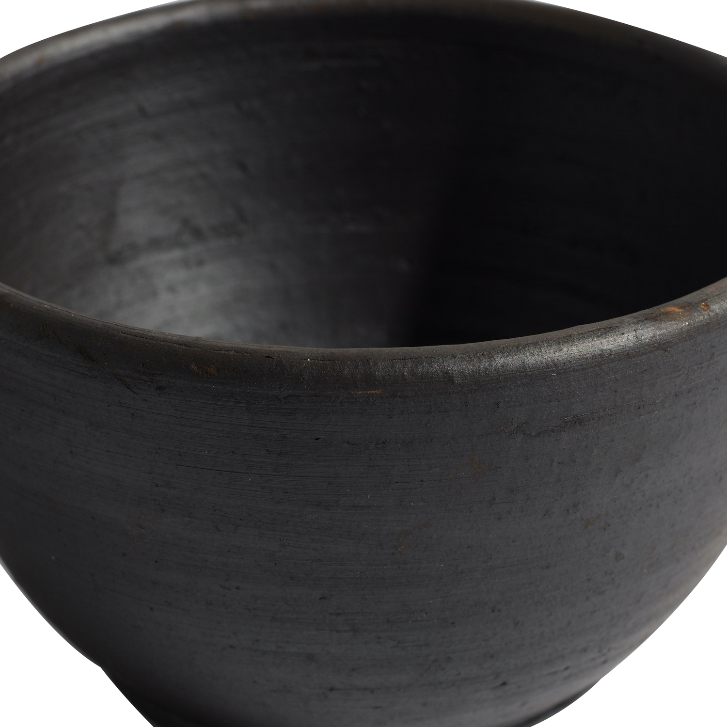 Hazel Skål - Brun/Sort, Ø11xH6 cm - Terrakotta - Brun/Sort