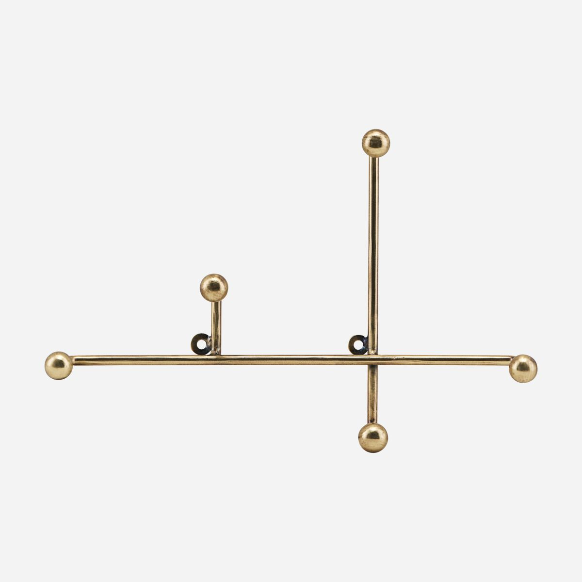 House Doctor - Prea Knage, L 28 cm, antik messing billede