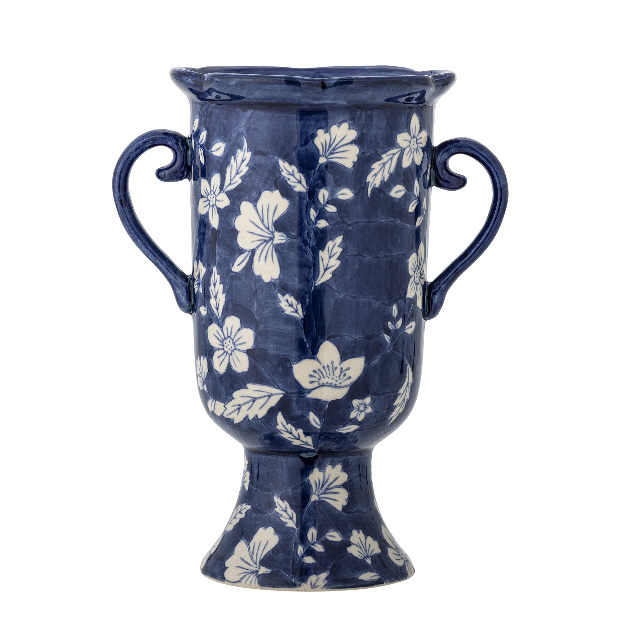 Bloomingville - Amara Vase, B12xH21 cm, Blå