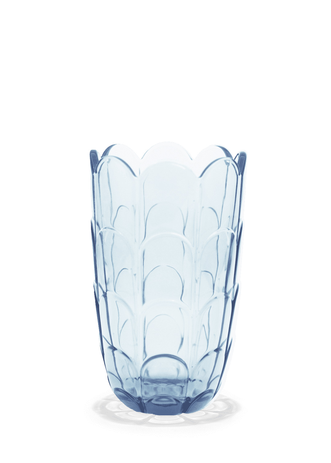 Holmegaard - Lily Vase H19 cm blå iris