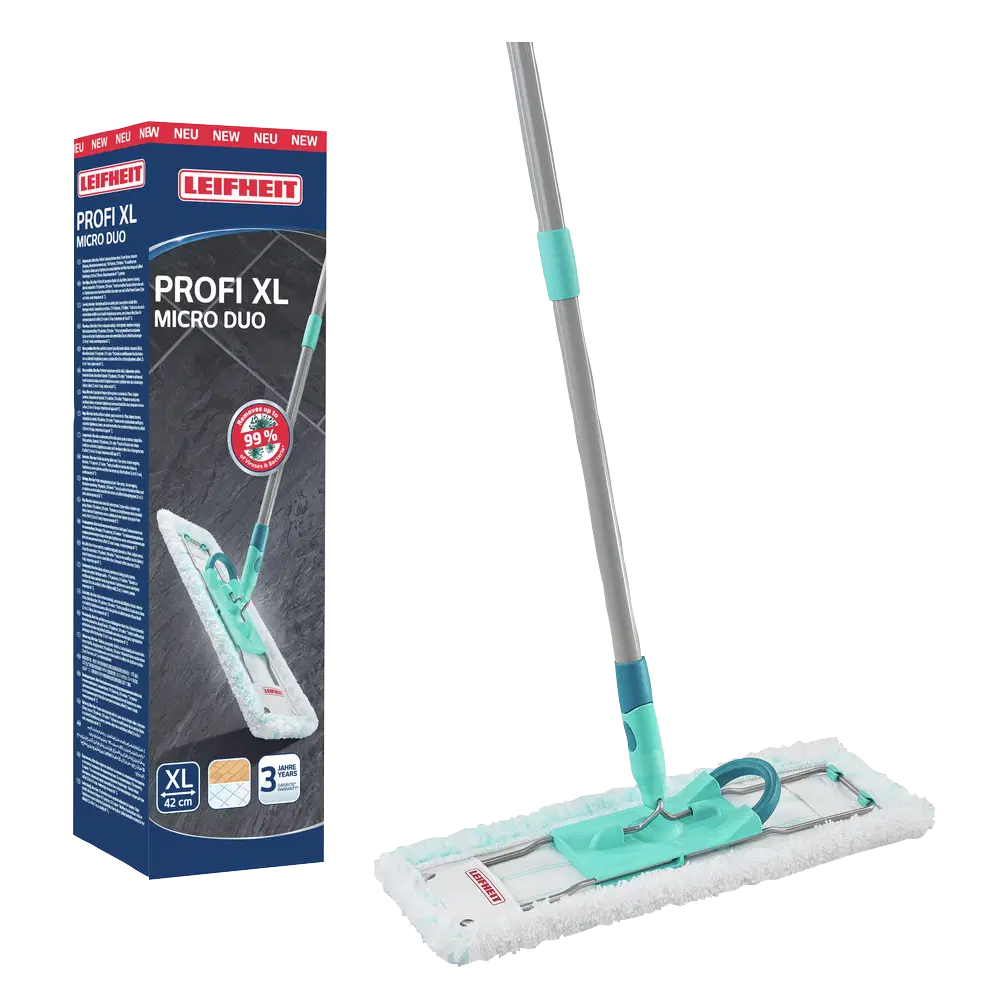 Leifheit - Gulvvasker Profi XL micro duo Hvid/Grøn