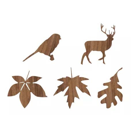 Wood Sticker, Big Efterår* Wood Sticker, Big Efterår*