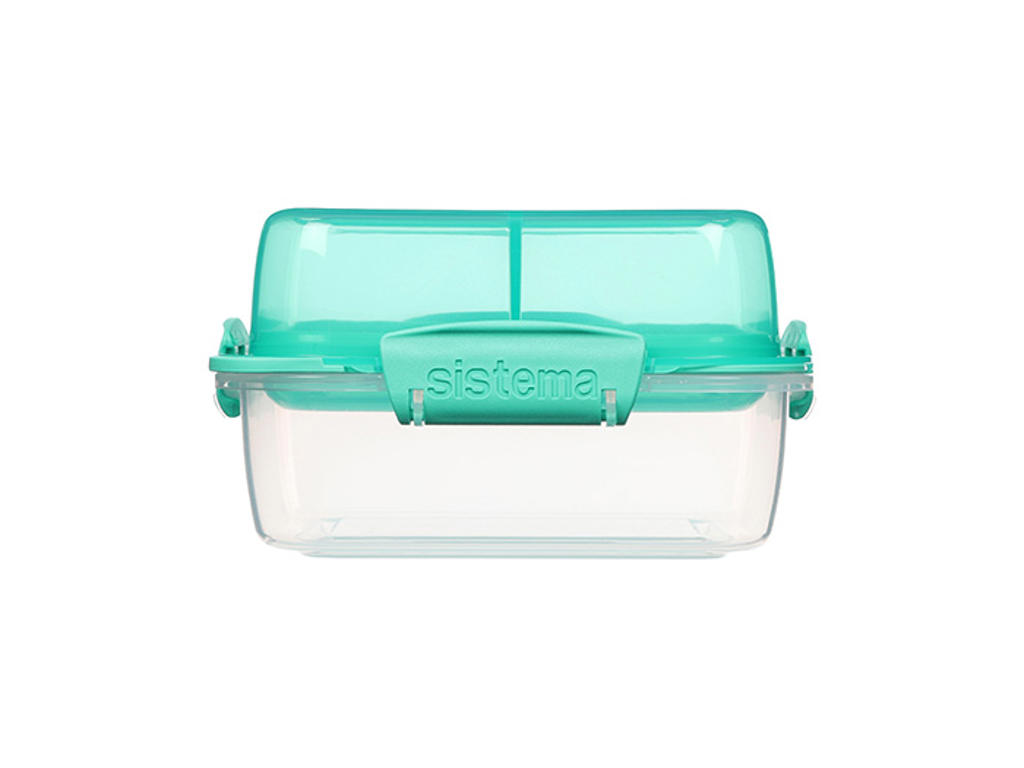 Sistema Lunch Stack Square 1,24l, Mint