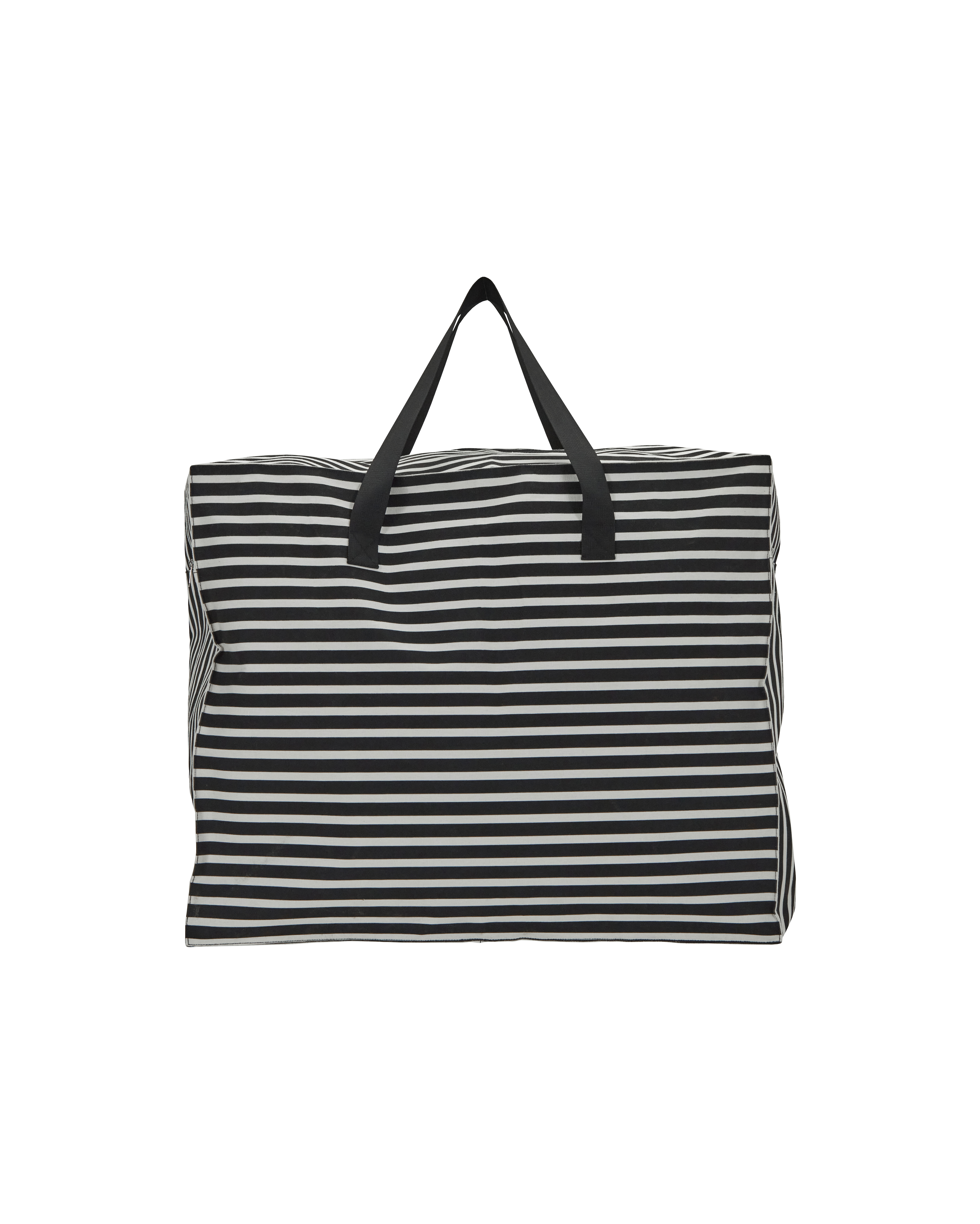 House Doctor - Opbevaring, Leaf, Sort, Råhvid billede