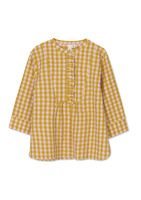 Juna - Bæk&Bølge Irene shirt S/M pink/okker