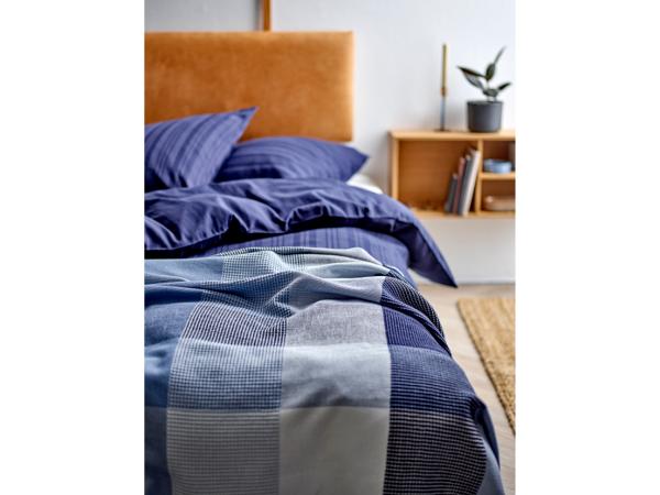 Södahl Artisan Sengetæppe 260 x 250 cm Navy blue