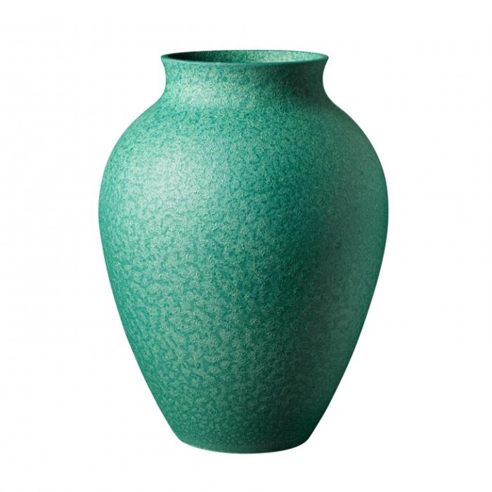 Knabstrup vase, irgrøn, 27 cm 
