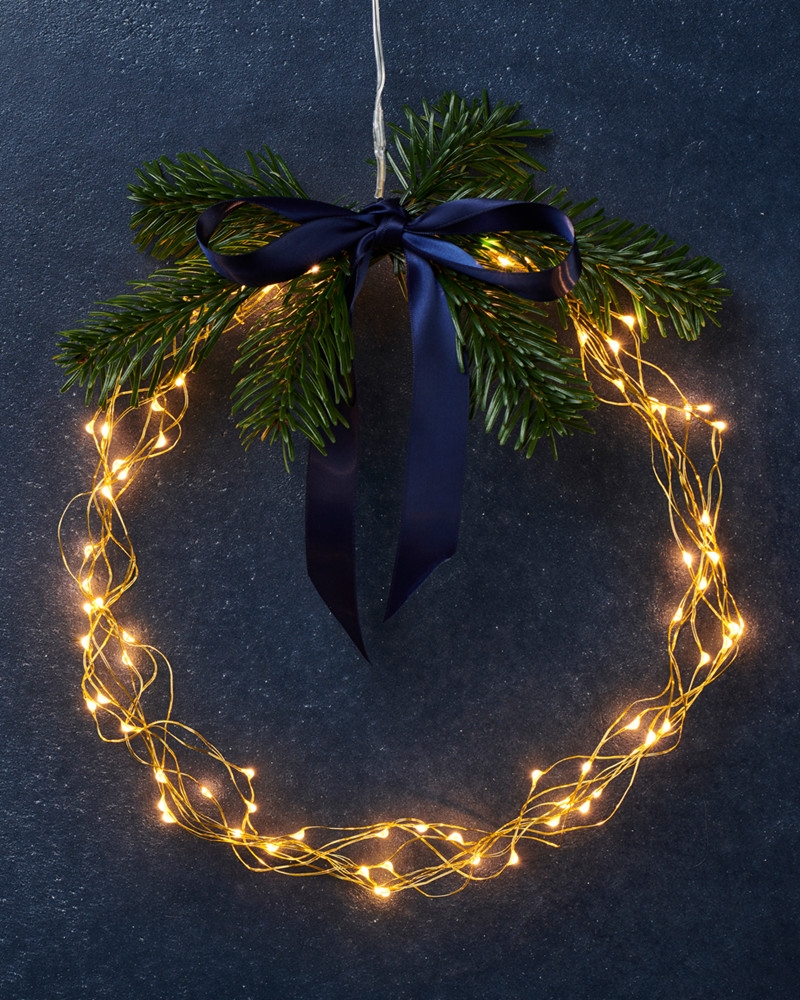 Knirke 80 lys, Klar/Guld Knirke 80 lys, Klar/Guld