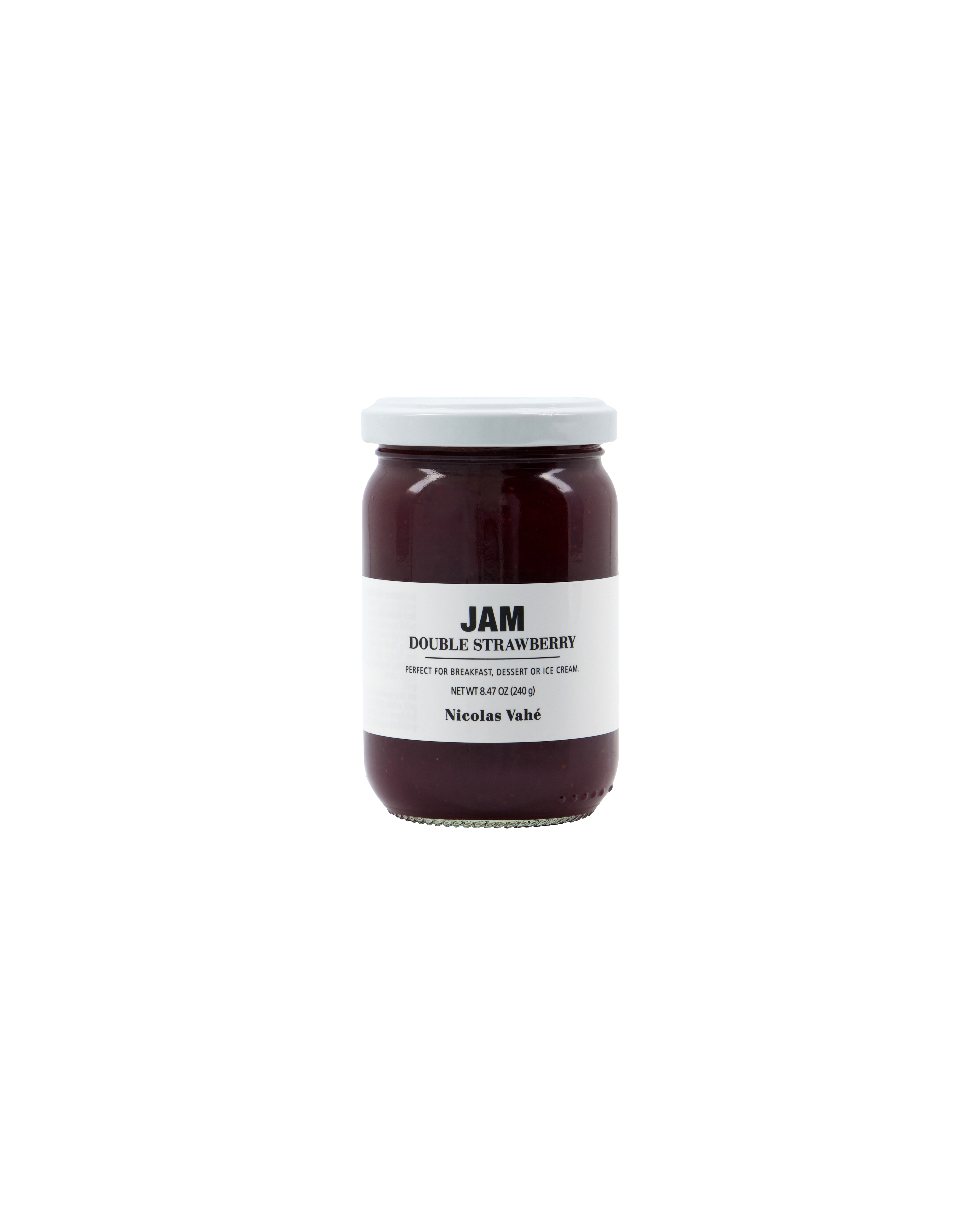 Nicolas Vahé - Jam, Double strawberry, 240 g
