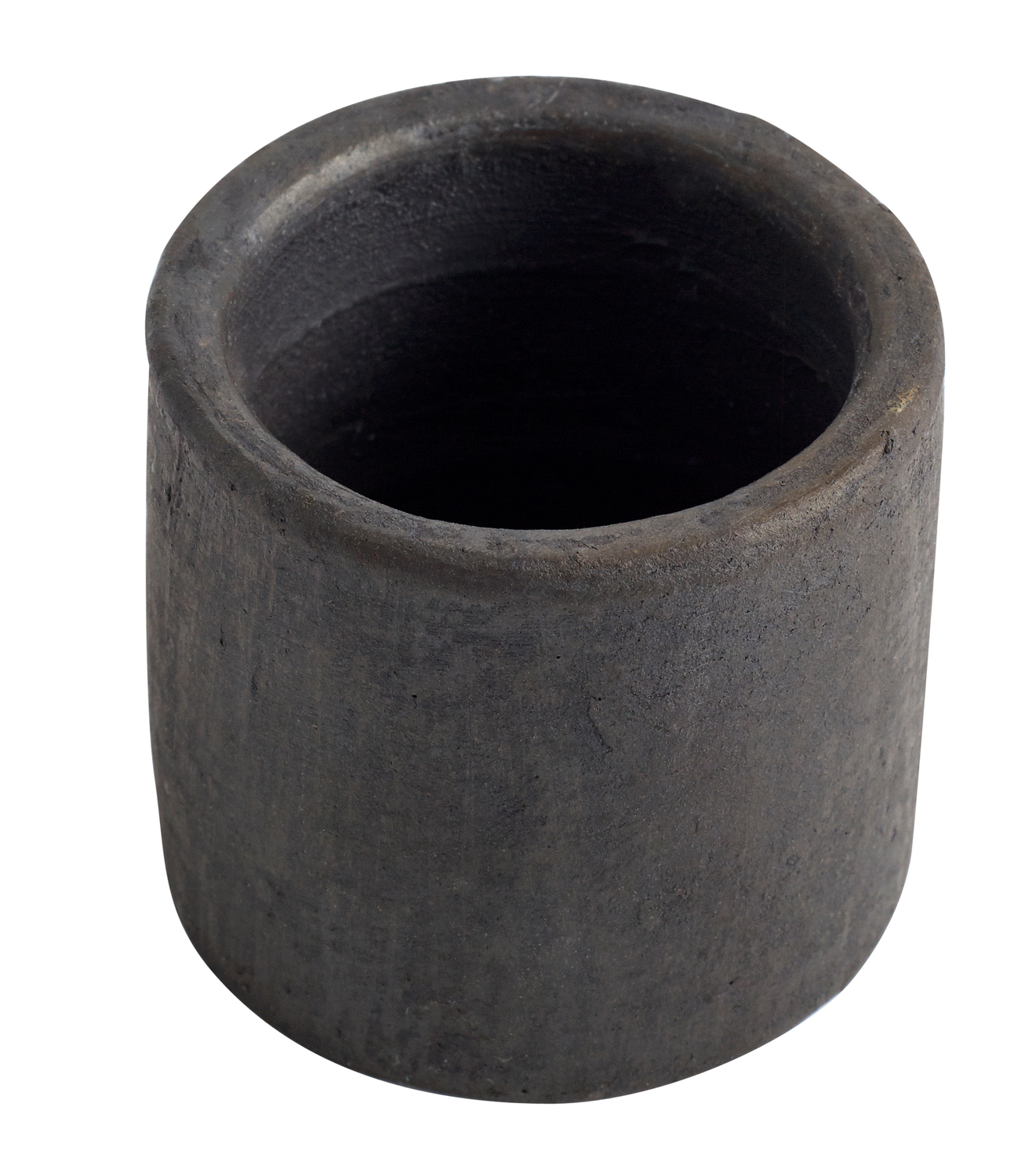 Hazel Æggebæger - Brun/Sort, Ø5xH4,5 cm - Terrakotta - Brun/Sort