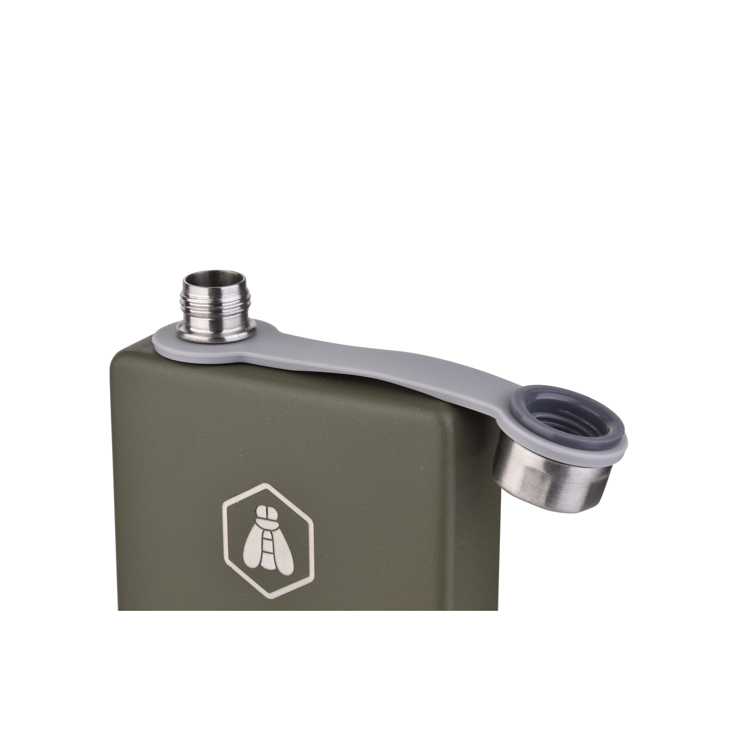 Laguiole Lommelærke Grøn 260 ml