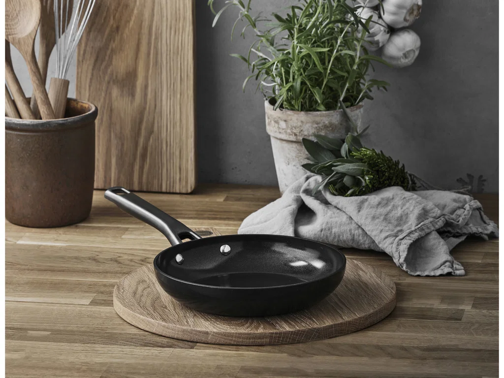 Pillivuyt Gourmet Blavet Stegepande 20 cm, Sort