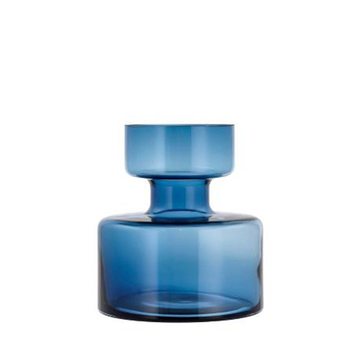 Lyngby Glas Tubular Vase 20 cm Blå*
