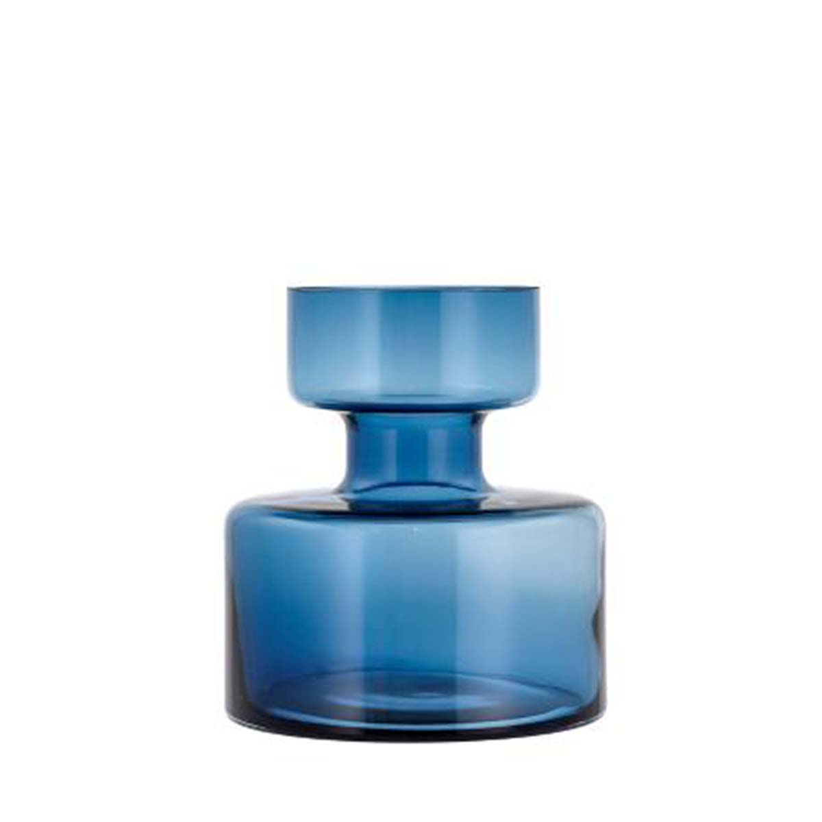 Lyngby Glas Tubular Vase 20 cm Blå* Lyngby Glas Tubular Vase 20 cm Blå*