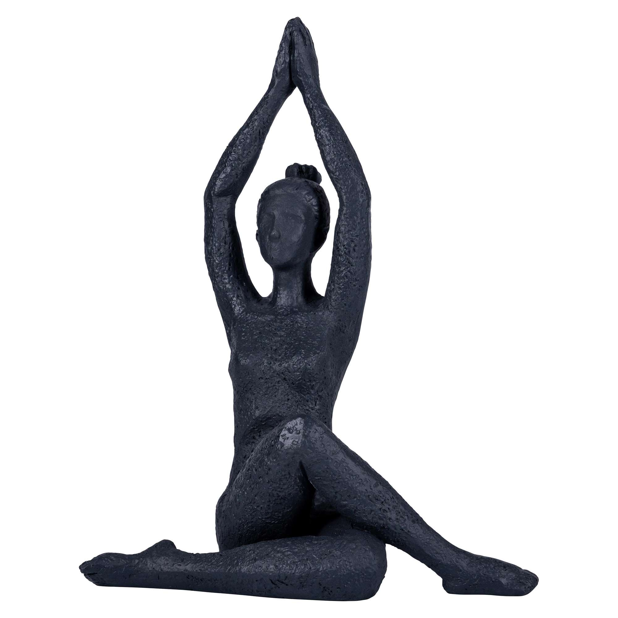 Yoga Tuwa, sort H.28cm