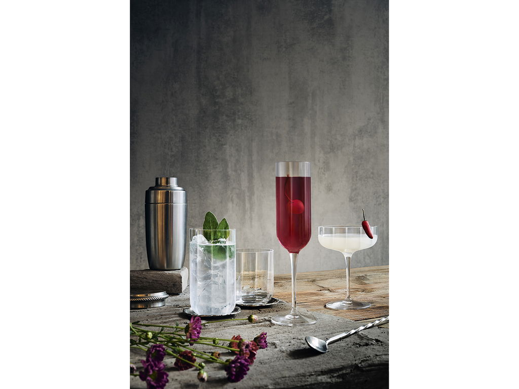 Luigi Bormioli Ølglas/longdrinkglas Jazz 45 cl 4 stk.