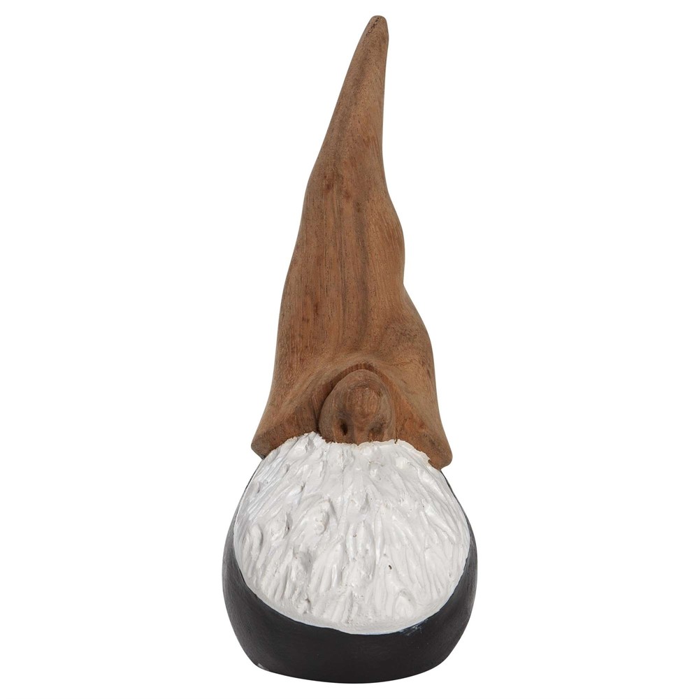 Nääsgränsgården - Santa High Hat wood, black H.19cm