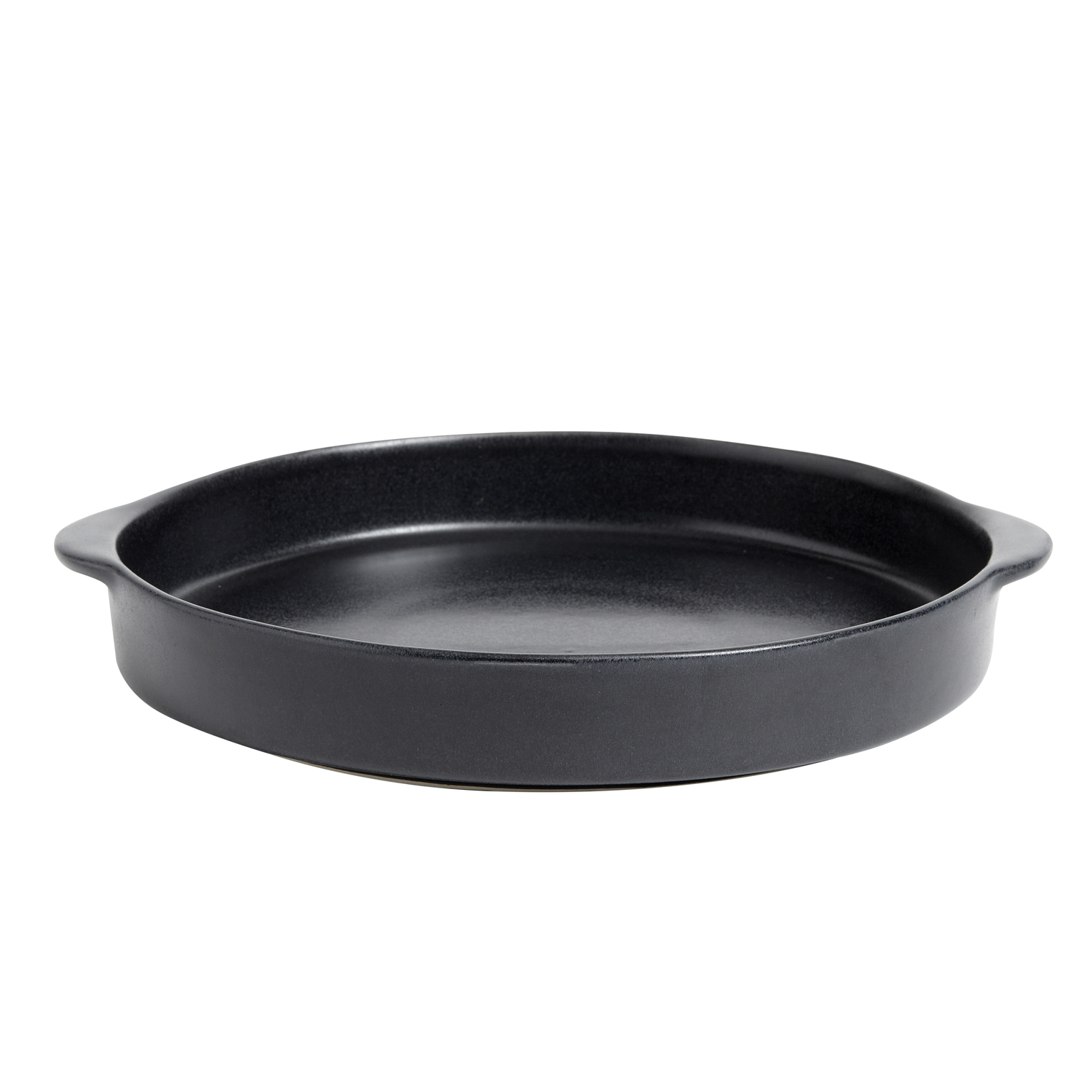Muubs - Tærtefad Ceto - Antracit, Keramik - Ø27xH4,5 cm