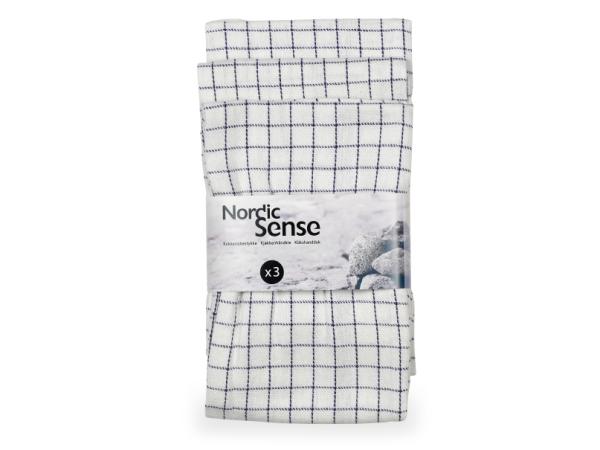Nordic Sense - Kokkeviskestykker 80 x 50 cm 3 stk.
