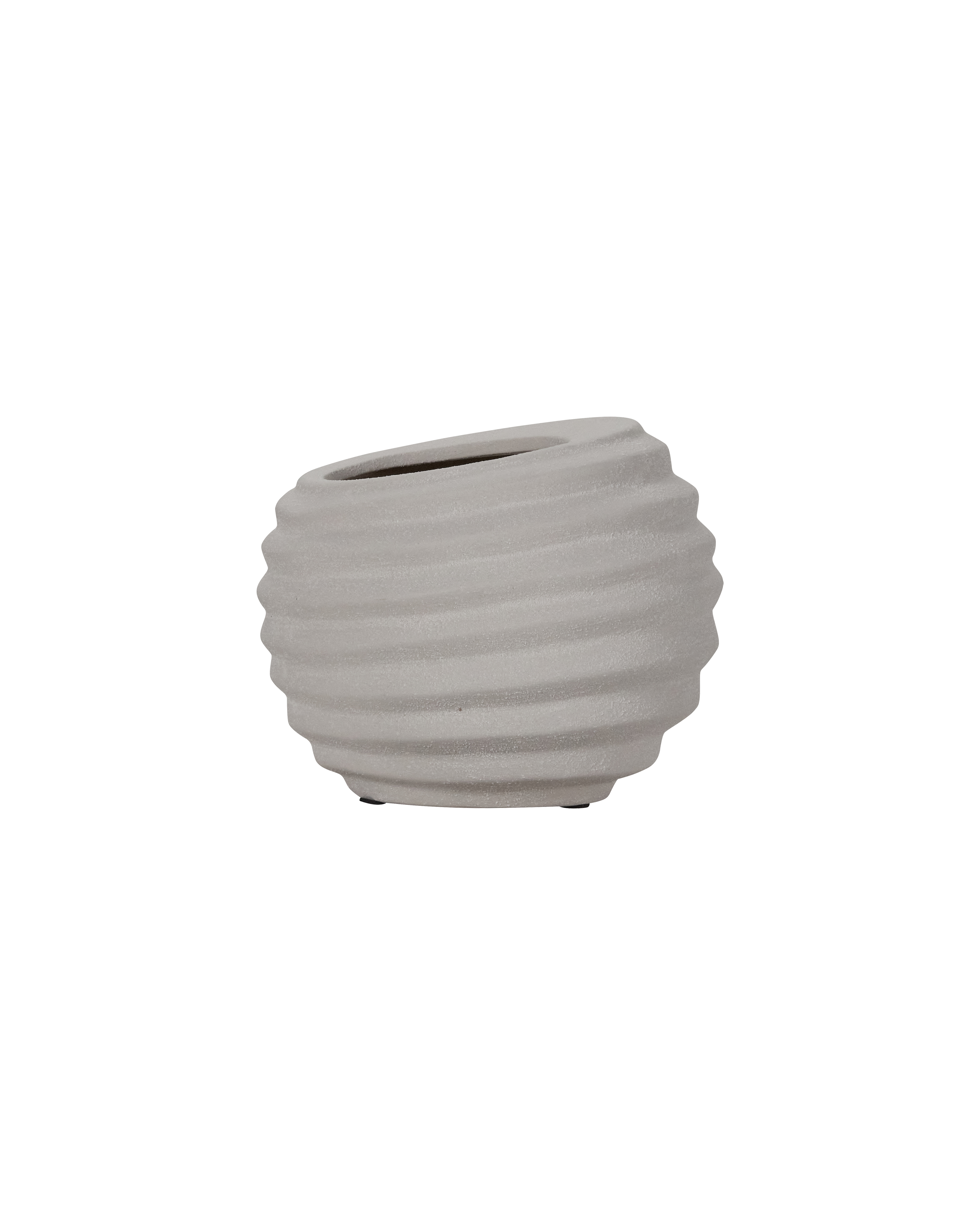 House Doctor - Urtepotte, Happ, Råhvid