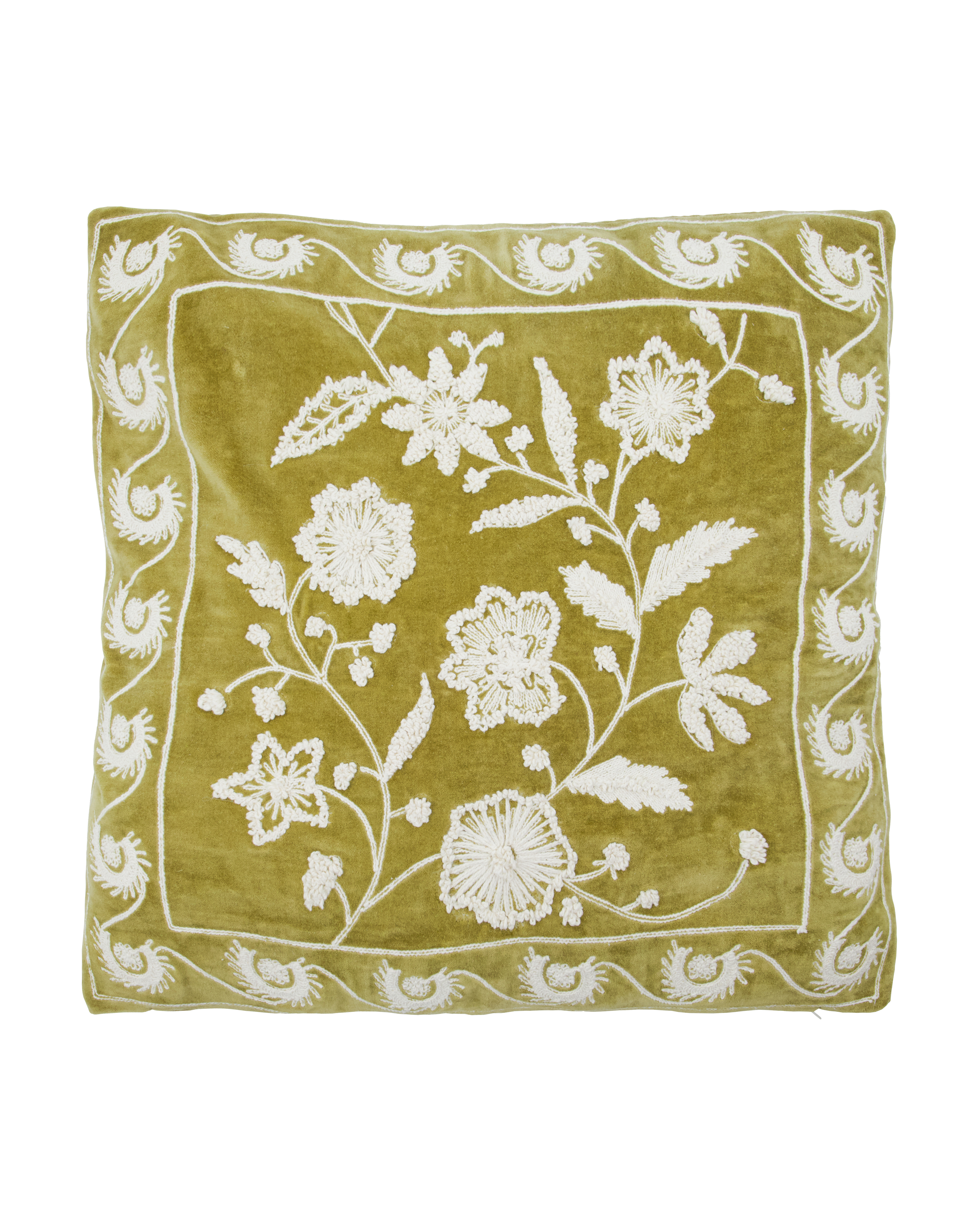 House Doctor - Pudebetræk, Rica, Sennepsgul, Råhvid