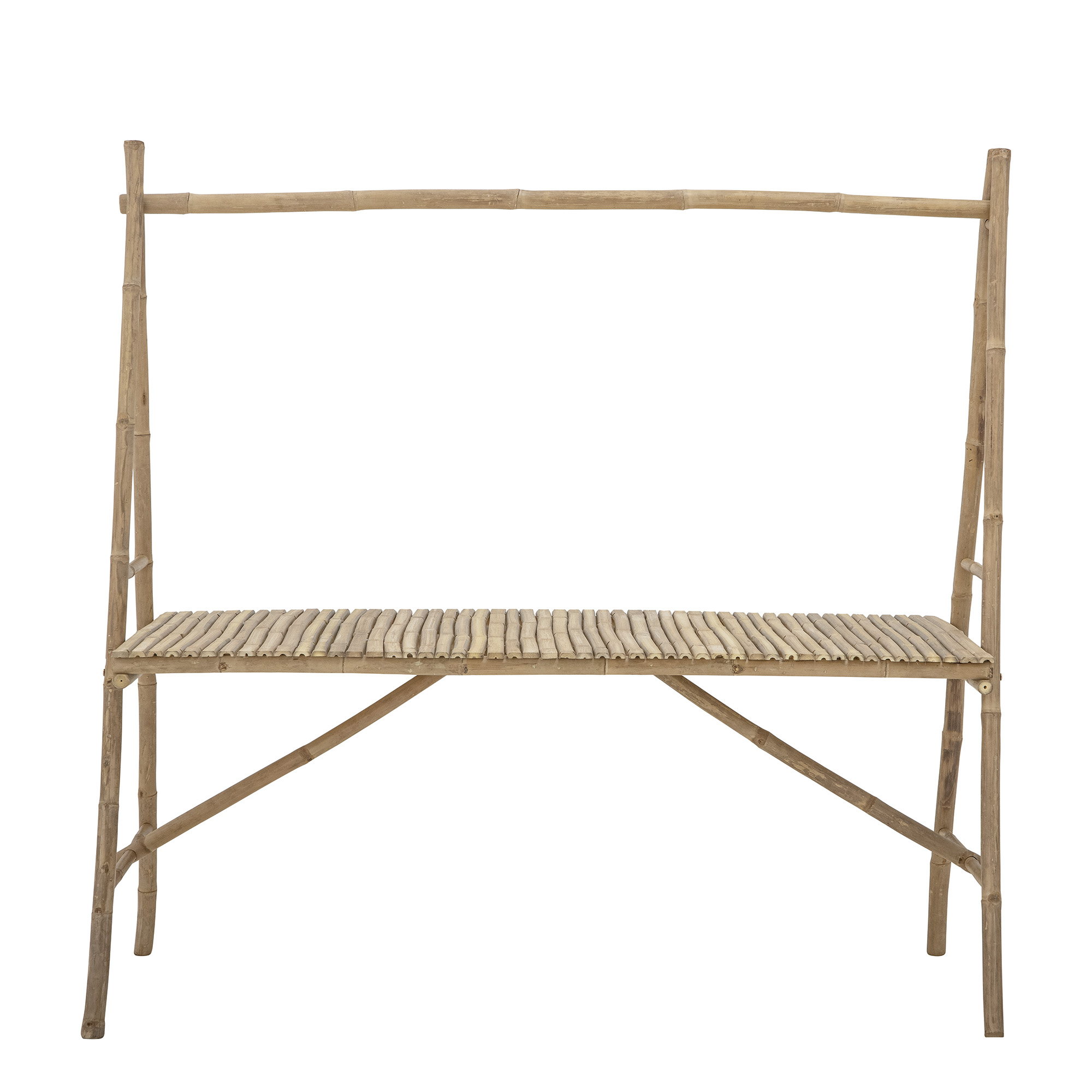 Bloomingville - Malo Spisebord, Natur, Bambus, L178xH178/76xW75 cm billede