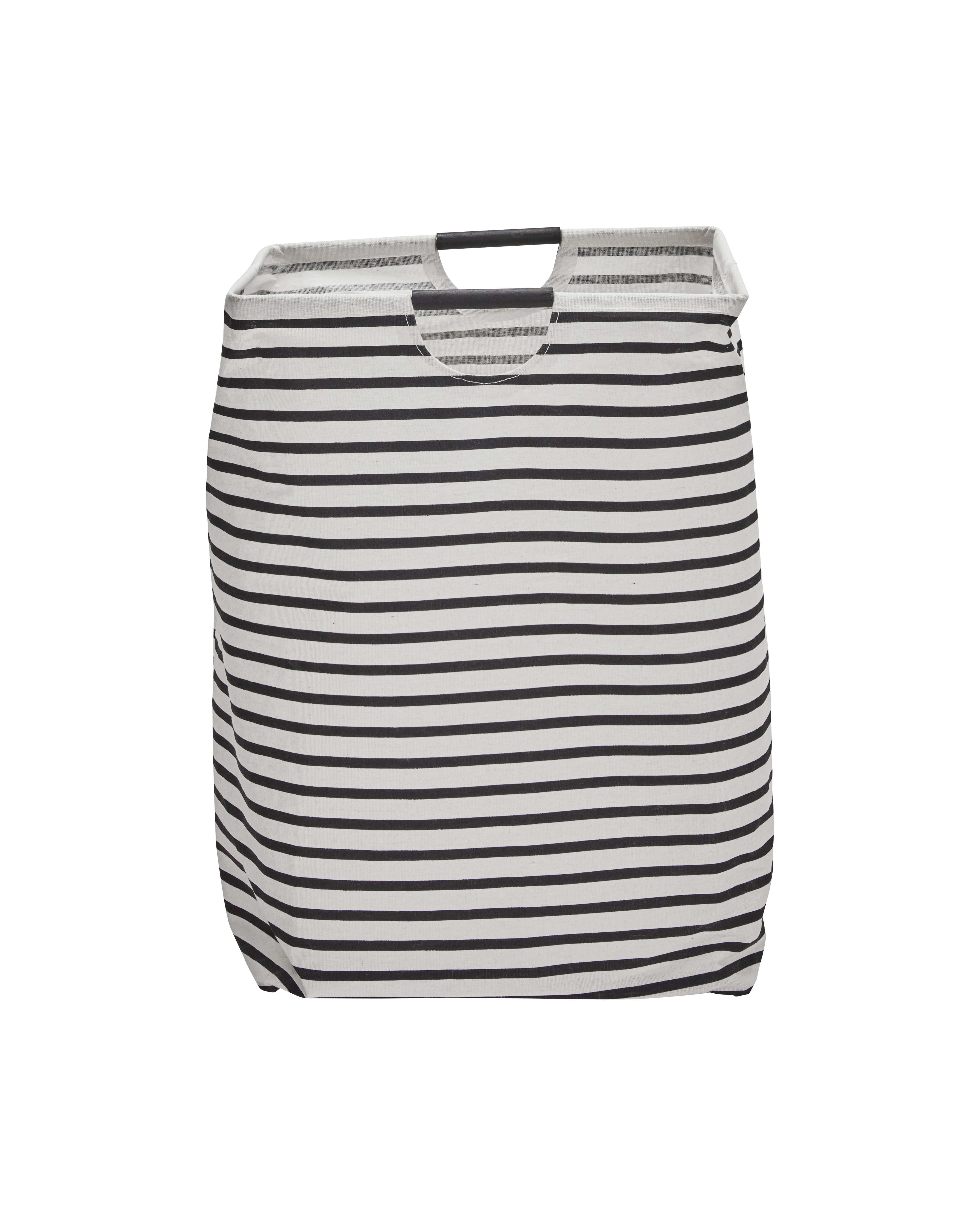 House Doctor - Vasketøjspose, Canva, Sort