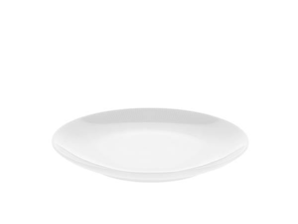 Pillivuyt -  Eventail Tallerken flad Dia 21 cm Hvid